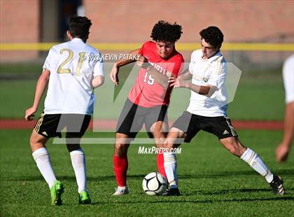 Thumbnail 1 in Joel Barlow @ Cromwell (CIAC Class M 1st Round) photogallery.