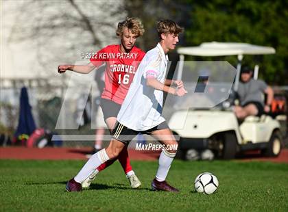 Thumbnail 2 in Joel Barlow @ Cromwell (CIAC Class M 1st Round) photogallery.