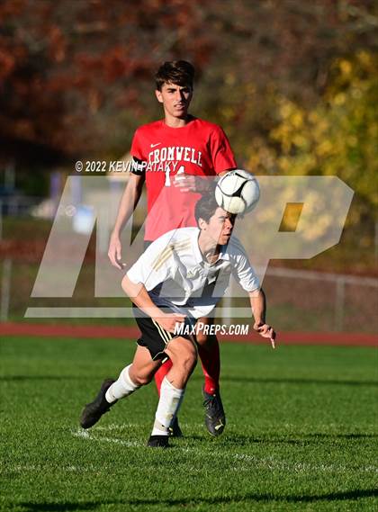 Thumbnail 3 in Joel Barlow @ Cromwell (CIAC Class M 1st Round) photogallery.