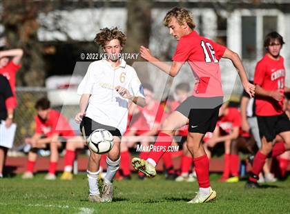 Thumbnail 2 in Joel Barlow @ Cromwell (CIAC Class M 1st Round) photogallery.