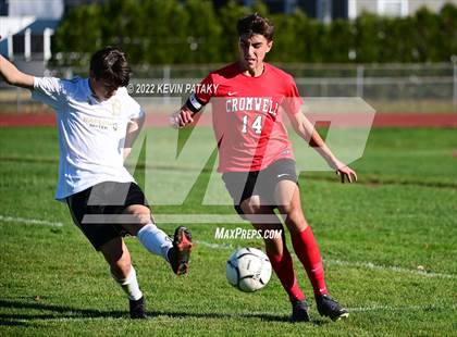 Thumbnail 2 in Joel Barlow @ Cromwell (CIAC Class M 1st Round) photogallery.