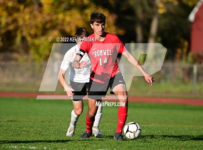 Thumbnail 3 in Joel Barlow @ Cromwell (CIAC Class M 1st Round) photogallery.