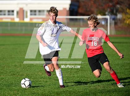 Thumbnail 2 in Joel Barlow @ Cromwell (CIAC Class M 1st Round) photogallery.