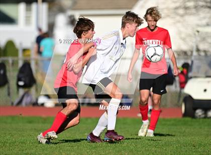 Thumbnail 3 in Joel Barlow @ Cromwell (CIAC Class M 1st Round) photogallery.