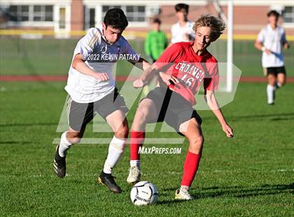 Thumbnail 2 in Joel Barlow @ Cromwell (CIAC Class M 1st Round) photogallery.