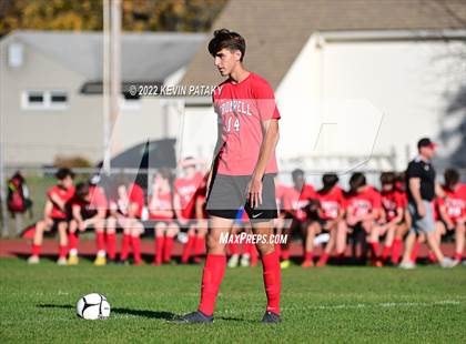 Thumbnail 2 in Joel Barlow @ Cromwell (CIAC Class M 1st Round) photogallery.