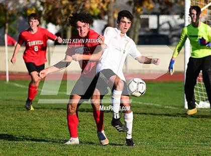 Thumbnail 1 in Joel Barlow @ Cromwell (CIAC Class M 1st Round) photogallery.