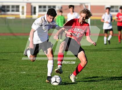 Thumbnail 3 in Joel Barlow @ Cromwell (CIAC Class M 1st Round) photogallery.
