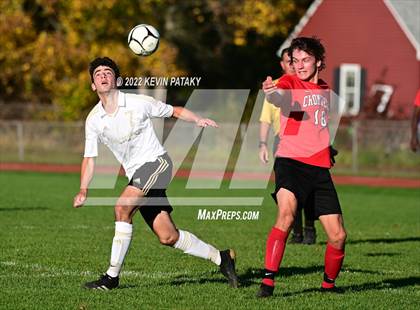 Thumbnail 2 in Joel Barlow @ Cromwell (CIAC Class M 1st Round) photogallery.