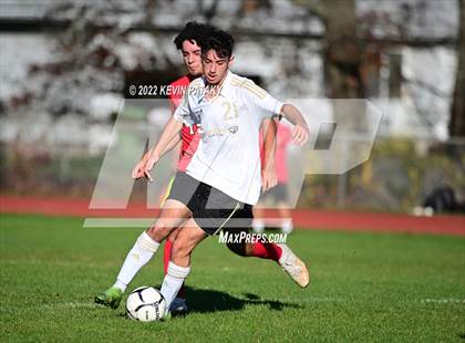 Thumbnail 2 in Joel Barlow @ Cromwell (CIAC Class M 1st Round) photogallery.