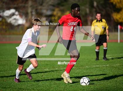 Thumbnail 2 in Joel Barlow @ Cromwell (CIAC Class M 1st Round) photogallery.