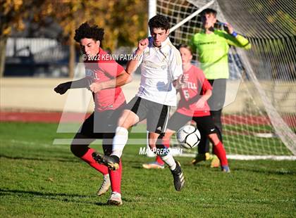 Thumbnail 3 in Joel Barlow @ Cromwell (CIAC Class M 1st Round) photogallery.