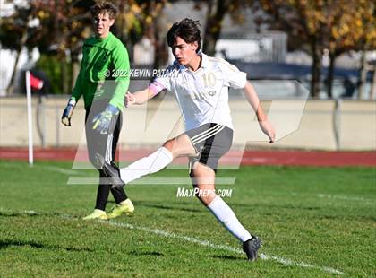 Thumbnail 3 in Joel Barlow @ Cromwell (CIAC Class M 1st Round) photogallery.