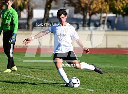 Thumbnail 3 in Joel Barlow @ Cromwell (CIAC Class M 1st Round) photogallery.