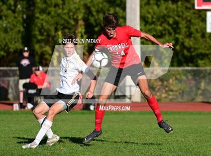 Thumbnail 3 in Joel Barlow @ Cromwell (CIAC Class M 1st Round) photogallery.