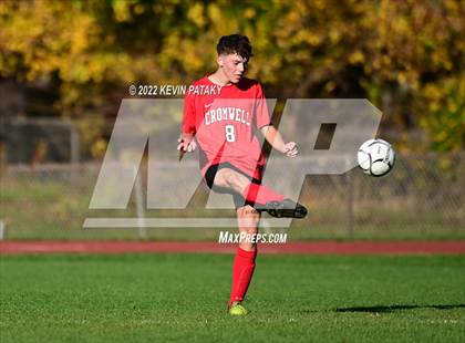 Thumbnail 2 in Joel Barlow @ Cromwell (CIAC Class M 1st Round) photogallery.
