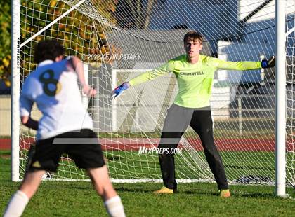 Thumbnail 3 in Joel Barlow @ Cromwell (CIAC Class M 1st Round) photogallery.