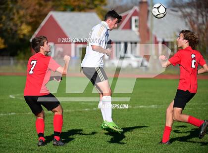Thumbnail 3 in Joel Barlow @ Cromwell (CIAC Class M 1st Round) photogallery.