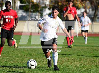 Thumbnail 3 in Joel Barlow @ Cromwell (CIAC Class M 1st Round) photogallery.