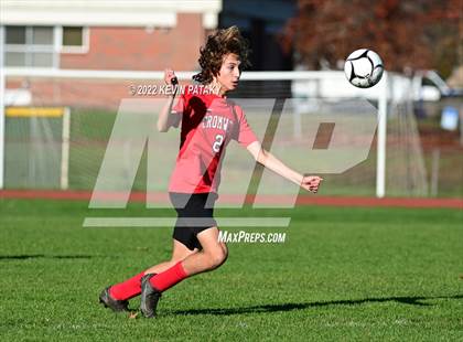 Thumbnail 2 in Joel Barlow @ Cromwell (CIAC Class M 1st Round) photogallery.