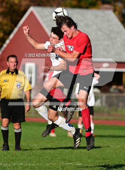 Thumbnail 2 in Joel Barlow @ Cromwell (CIAC Class M 1st Round) photogallery.
