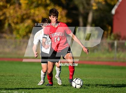 Thumbnail 2 in Joel Barlow @ Cromwell (CIAC Class M 1st Round) photogallery.