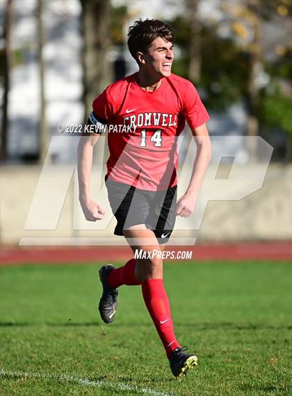 Thumbnail 3 in Joel Barlow @ Cromwell (CIAC Class M 1st Round) photogallery.