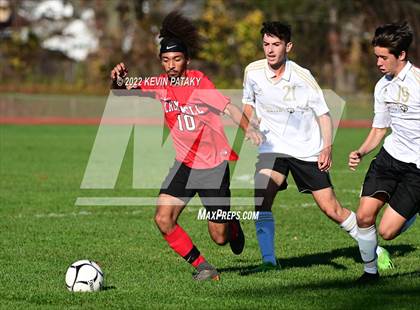 Thumbnail 1 in Joel Barlow @ Cromwell (CIAC Class M 1st Round) photogallery.
