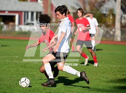 Thumbnail 2 in Joel Barlow @ Cromwell (CIAC Class M 1st Round) photogallery.