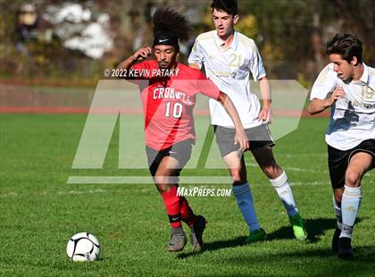 Thumbnail 2 in Joel Barlow @ Cromwell (CIAC Class M 1st Round) photogallery.