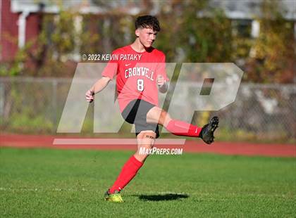 Thumbnail 2 in Joel Barlow @ Cromwell (CIAC Class M 1st Round) photogallery.