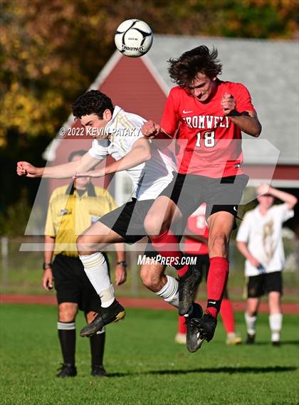 Thumbnail 1 in Joel Barlow @ Cromwell (CIAC Class M 1st Round) photogallery.