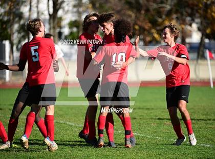 Thumbnail 2 in Joel Barlow @ Cromwell (CIAC Class M 1st Round) photogallery.