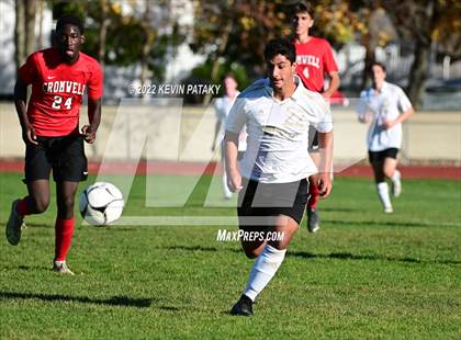 Thumbnail 2 in Joel Barlow @ Cromwell (CIAC Class M 1st Round) photogallery.