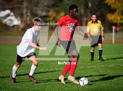 Thumbnail 3 in Joel Barlow @ Cromwell (CIAC Class M 1st Round) photogallery.
