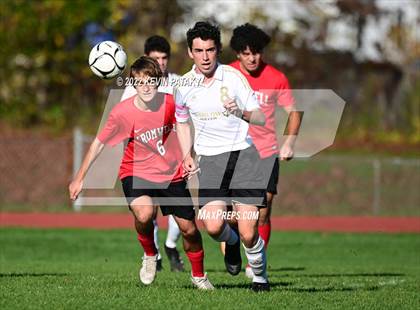 Thumbnail 2 in Joel Barlow @ Cromwell (CIAC Class M 1st Round) photogallery.