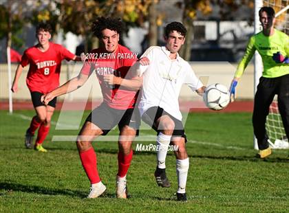 Thumbnail 3 in Joel Barlow @ Cromwell (CIAC Class M 1st Round) photogallery.