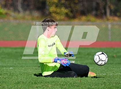 Thumbnail 2 in Joel Barlow @ Cromwell (CIAC Class M 1st Round) photogallery.