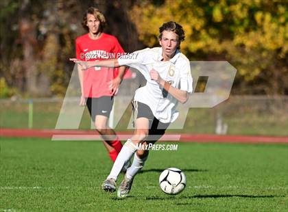 Thumbnail 2 in Joel Barlow @ Cromwell (CIAC Class M 1st Round) photogallery.