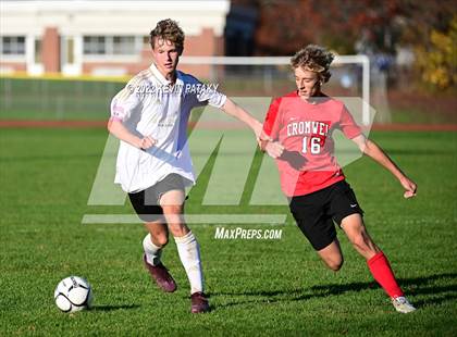 Thumbnail 1 in Joel Barlow @ Cromwell (CIAC Class M 1st Round) photogallery.