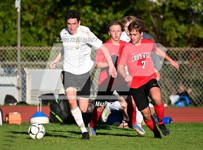 Thumbnail 2 in Joel Barlow @ Cromwell (CIAC Class M 1st Round) photogallery.