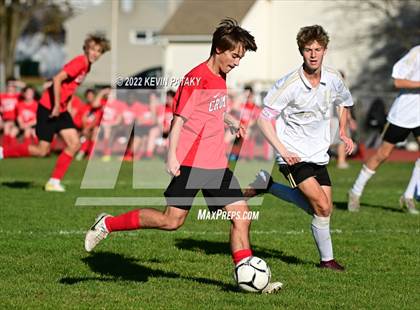 Thumbnail 3 in Joel Barlow @ Cromwell (CIAC Class M 1st Round) photogallery.