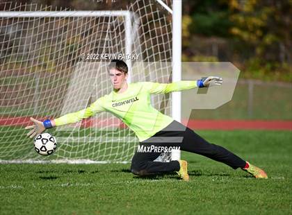 Thumbnail 2 in Joel Barlow @ Cromwell (CIAC Class M 1st Round) photogallery.