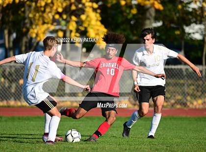 Thumbnail 3 in Joel Barlow @ Cromwell (CIAC Class M 1st Round) photogallery.