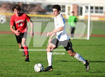 Thumbnail 3 in Joel Barlow @ Cromwell (CIAC Class M 1st Round) photogallery.