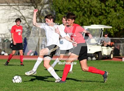 Thumbnail 2 in Joel Barlow @ Cromwell (CIAC Class M 1st Round) photogallery.