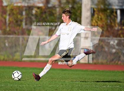 Thumbnail 2 in Joel Barlow @ Cromwell (CIAC Class M 1st Round) photogallery.