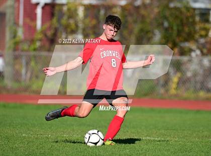 Thumbnail 3 in Joel Barlow @ Cromwell (CIAC Class M 1st Round) photogallery.