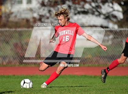 Thumbnail 3 in Joel Barlow @ Cromwell (CIAC Class M 1st Round) photogallery.