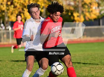 Thumbnail 2 in Joel Barlow @ Cromwell (CIAC Class M 1st Round) photogallery.